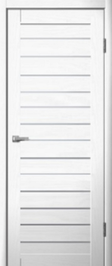 Межкомнатные двери царговые ЦДО 103 Белый Софт / Сатин(13 стекол)  ДО