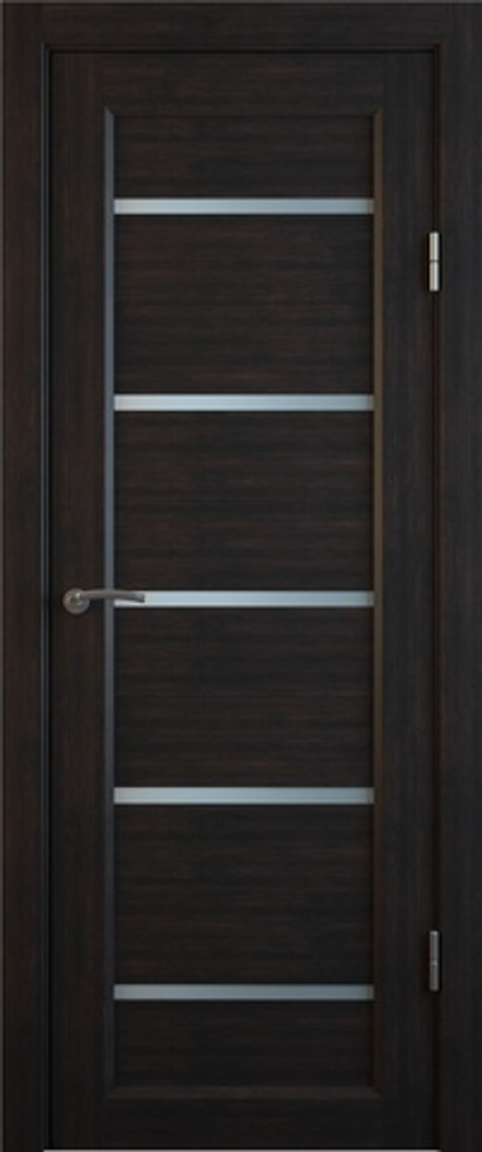 Межкомнатные двери MART DOORS В1 Венге/Сатинат (ДО)