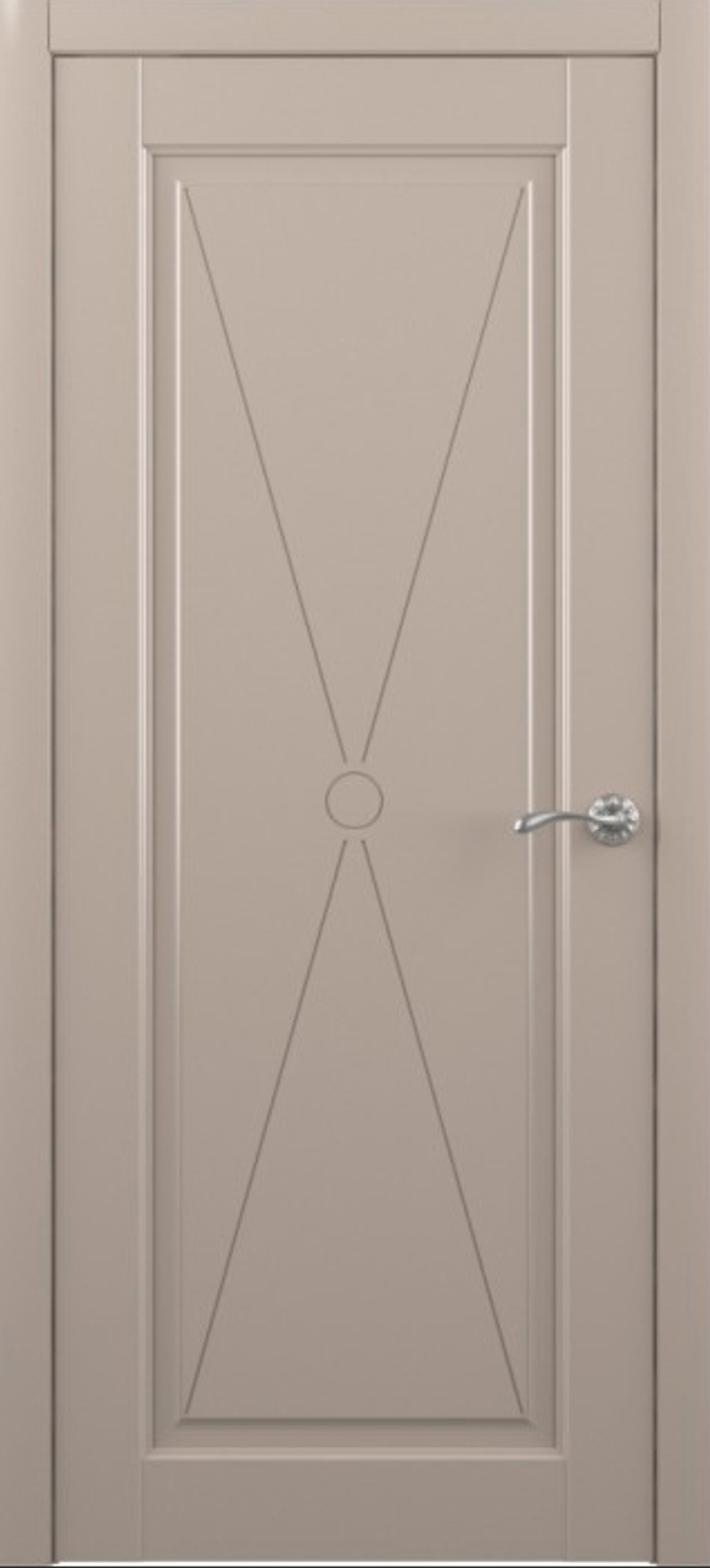 Межкомнатные двери ALBERO "Эрмитаж-5" Серый (ДГ)