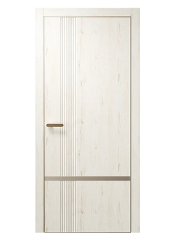 Двери WestStyle  "IN Miavi M" Дуб Джентл /молдинг /алюм.кромка  ДГ