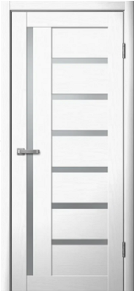 Межкомнатные двери LIDMAN ЭМАЛИТ В4 (217) ДО чс/б/зерк Белый