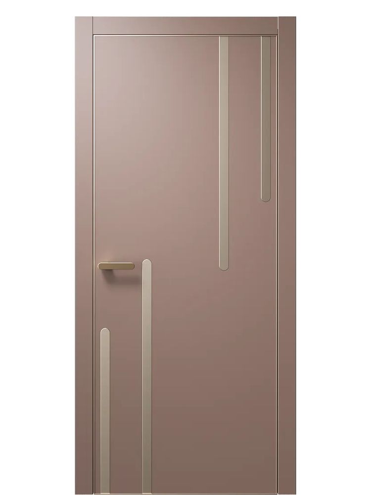 Двери WestStyle  &quot;IN М2.1&quot; Черный Кварц /молдинг /алюм.кромка  ДГ