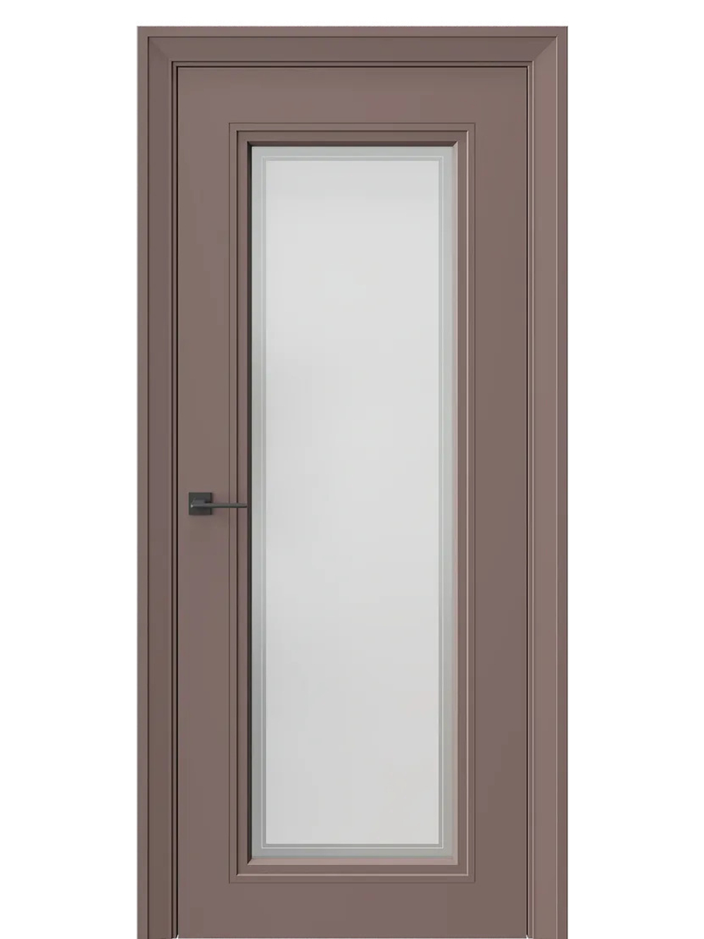 Двери WestStyle Eliss 2 Милкшейк /белое сатинат  ДО