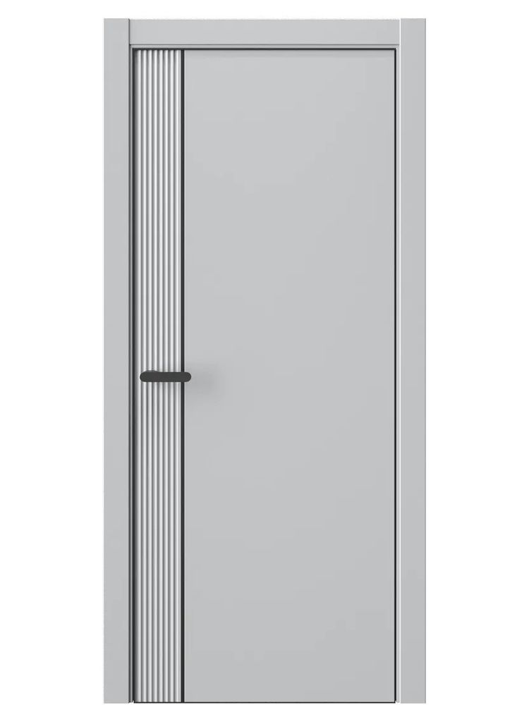 Двери WestStyle  "IN Flain 7" Агатовое Сияние /молдинг /алюм.кромка  ДГ