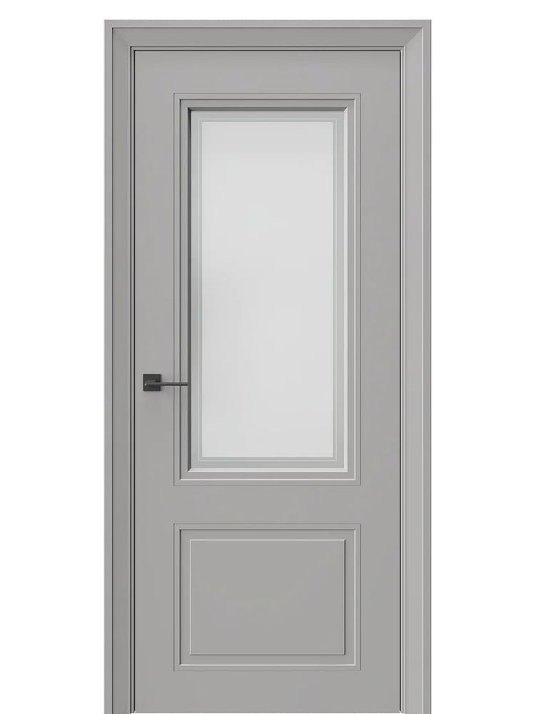 Двери WestStyle Eliss 4 Макиато /белое сатинат  ДО