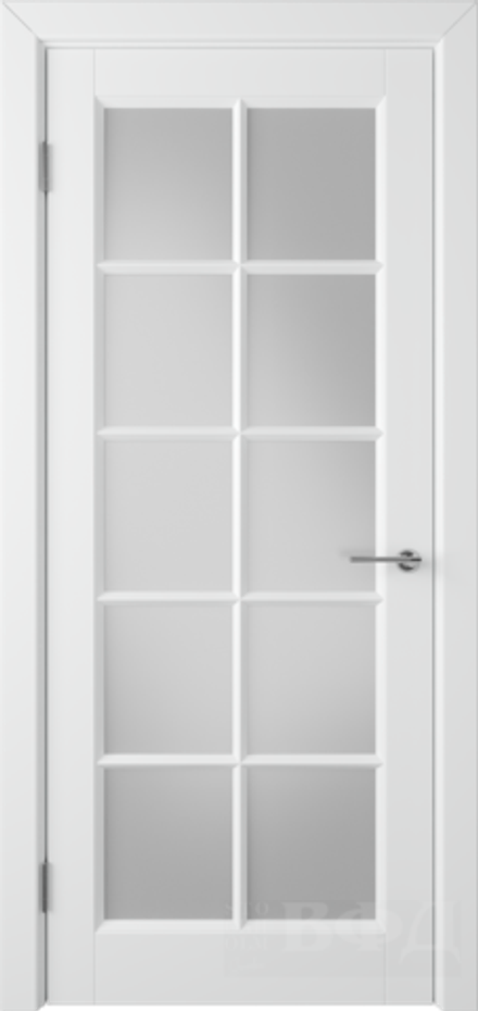 Межкомнатные двери ВФД "Гланта (57)" POLAR white cloud ДО