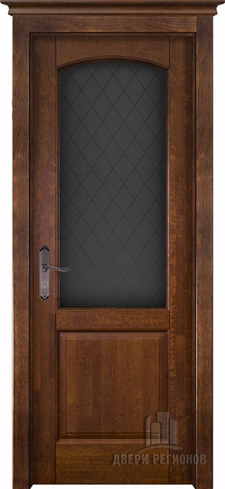 Двери межкомнатные Фоборг ДО массив ольхи /Античный орех