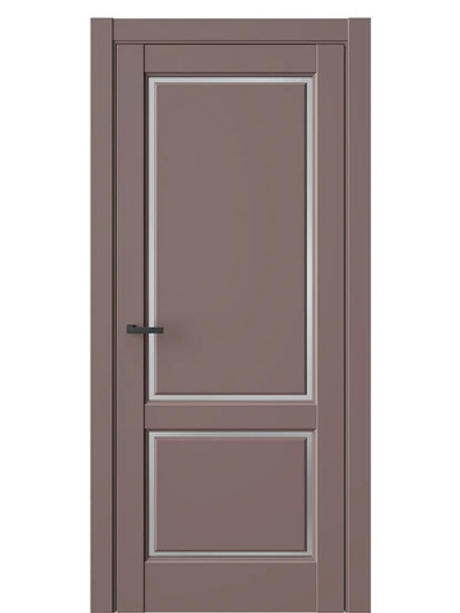 Двери WestStyle  LVT 3 Милкшейк/ Белое Сатинат ДО