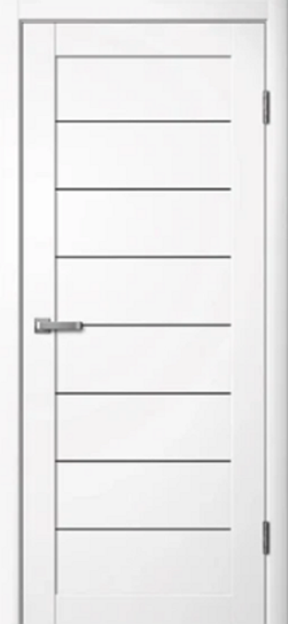 Межкомнатные двери LIDMAN ЭМАЛИТ 242 ДО чс/б/зерк Белый
