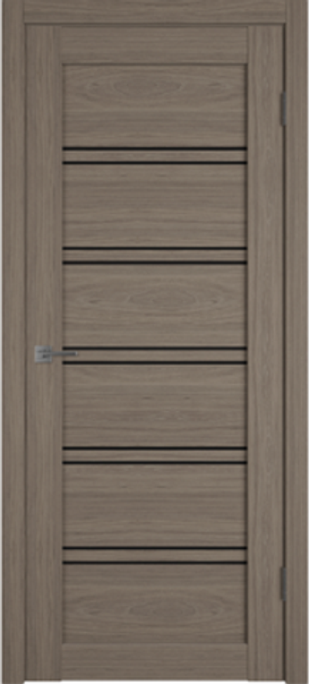 Межкомнатные двери ВФД GL Atum Pro X 28 Brun Oak/Black cloud (ДО)