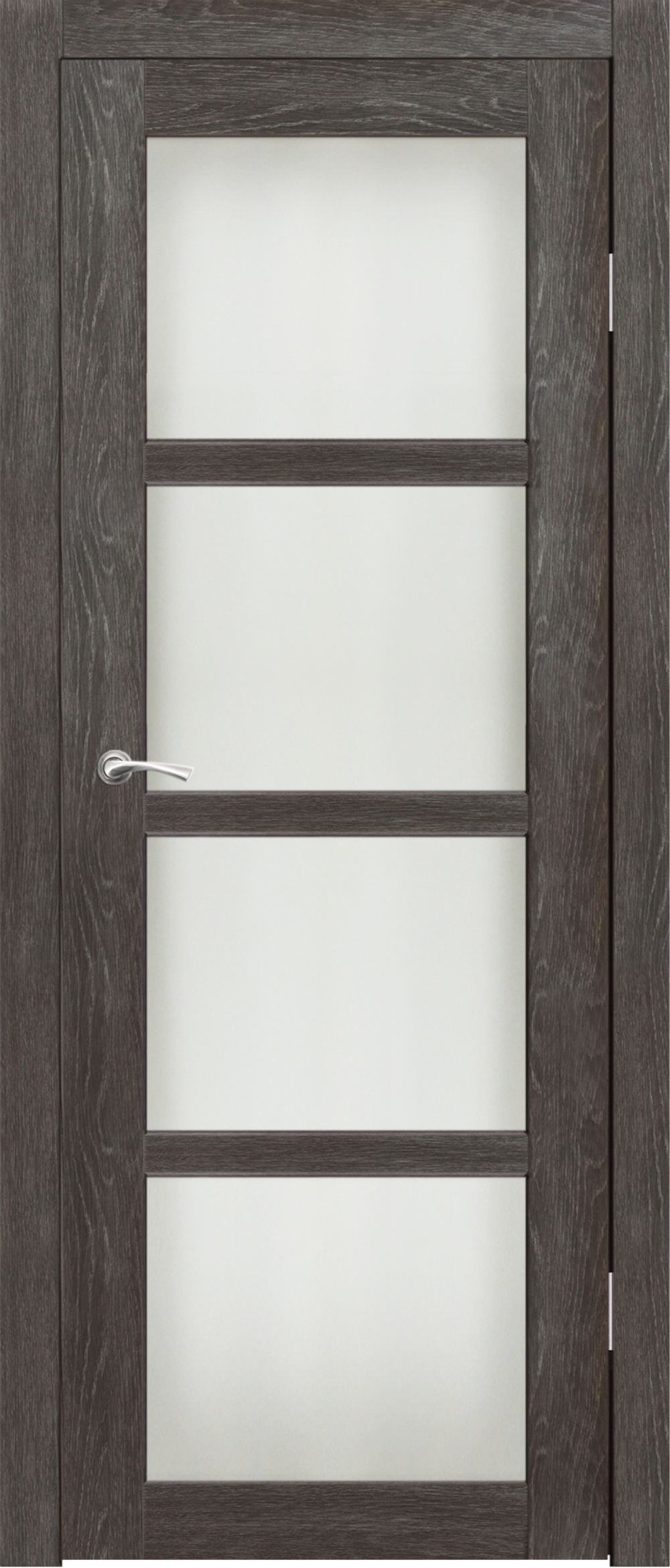 Межкомнатные двери SYNERGY "Трио" Гранит (Сатинат матовое)