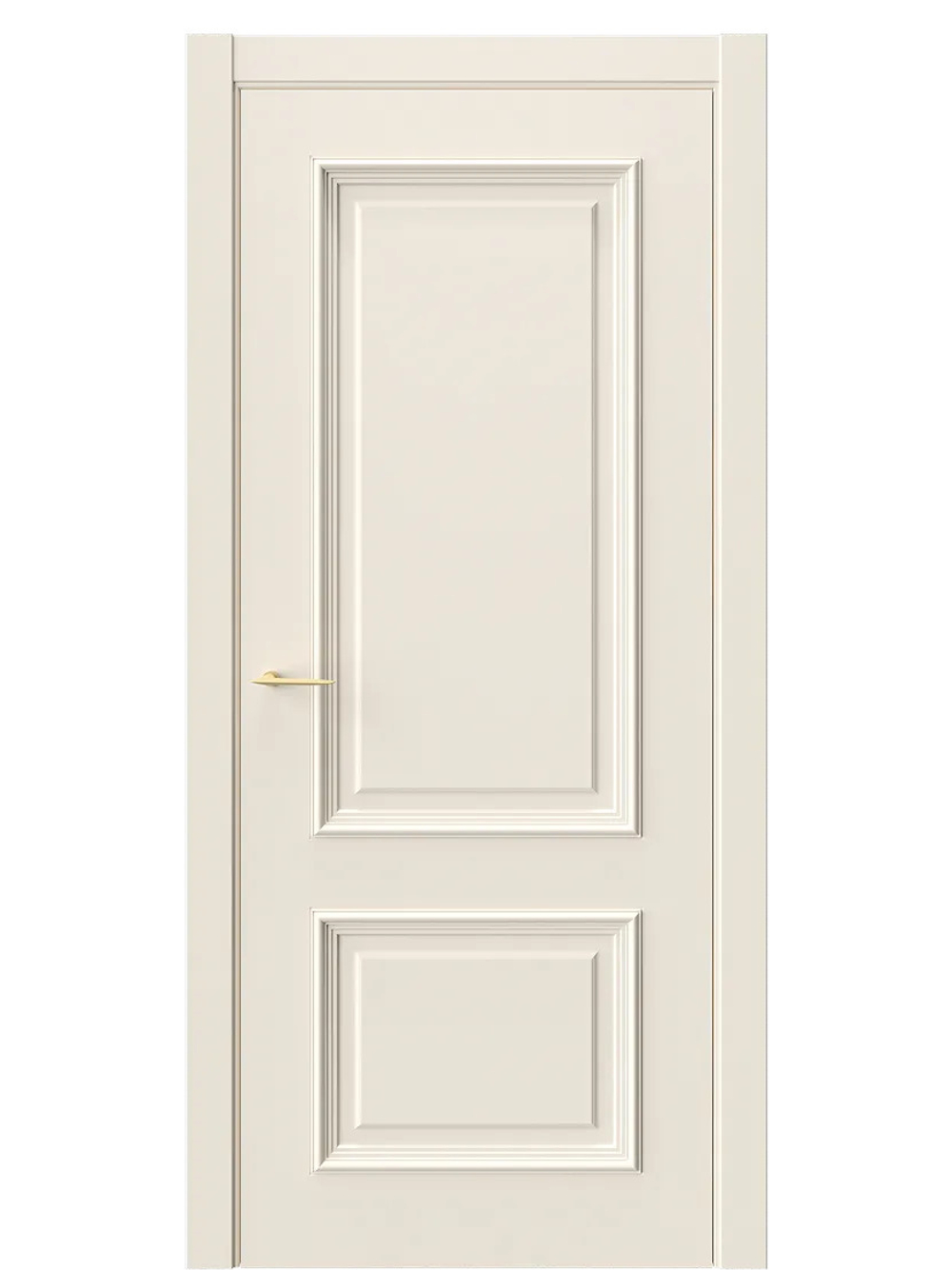 Двери WestStyle  "Брюгге 3" RAL Тон ванильный ДГ
