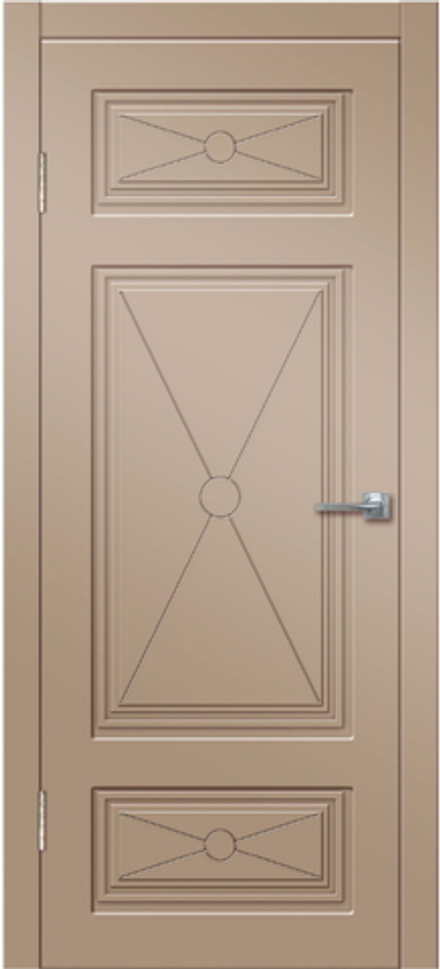 Межкомнатные двери ДВЕРНАЯ ЛИНИЯ "Прованс" Soft Латте (ДГ)