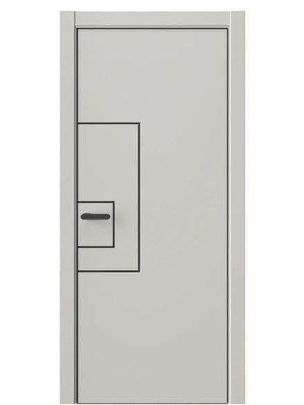 Двери WestStyle  "IN 41" Песчаный Рай /алюм.кромка  ДГ