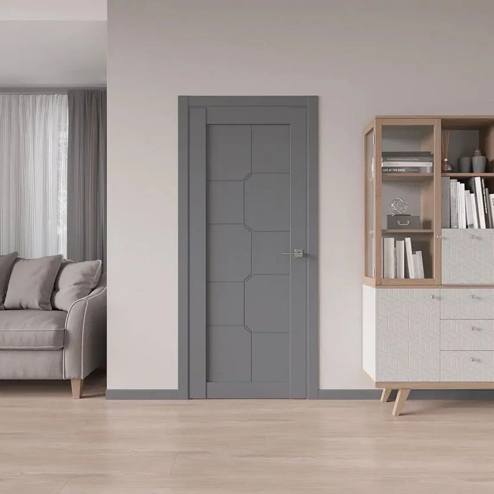 Двери WestStyle  NR1  Prime 10  Бетон Маренго ДГ