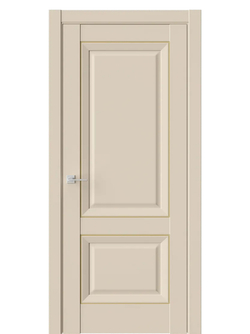 Двери WestStyle  PL3F Лазурный Песок /Молдинг ДГ