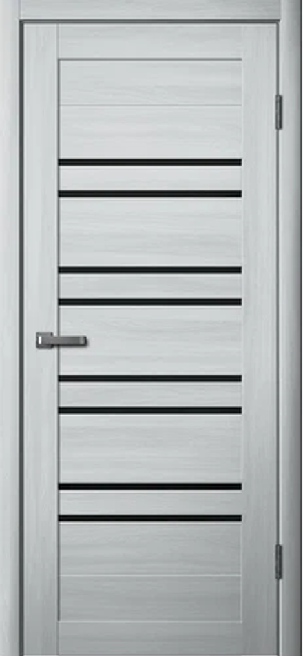 Межкомнатные двери La stella 282 Ясень пепельный/Сатин (ДО)