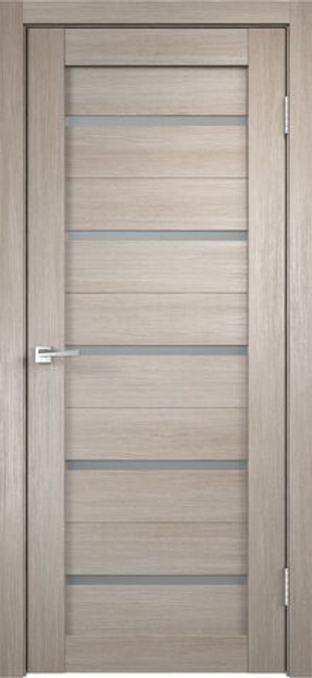 Межкомнатные двери VELLDORIS "Duplex" Капучино стекло Matelux ДО