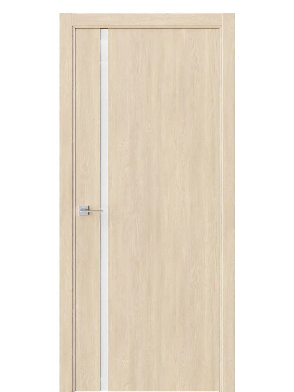 Двери WestStyle  "IN 36" Сенди /Аляска Lacobel /алюм.кромка  ДО