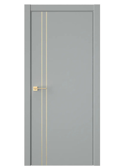 Двери WestStyle  MODERNO 40 Серая Гавань /молдинг  ДГ