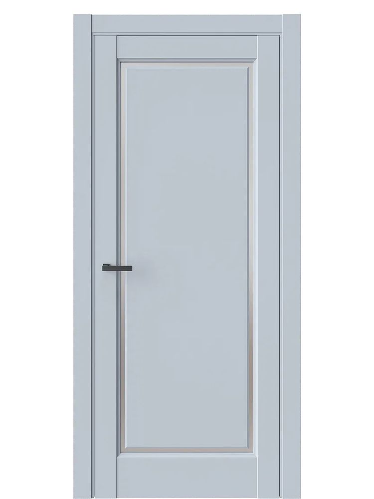 Двери WestStyle  LVT 1 Белая Ночь/ Белое Сатинат ДО