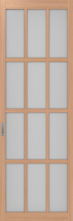 Раздвижная перегородка OP 104b.2222 экошпон (цена за 1 кв.м)