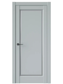 Двери WestStyle  LVT 1 Платиновый Дым/ Графит Сатинат ДО