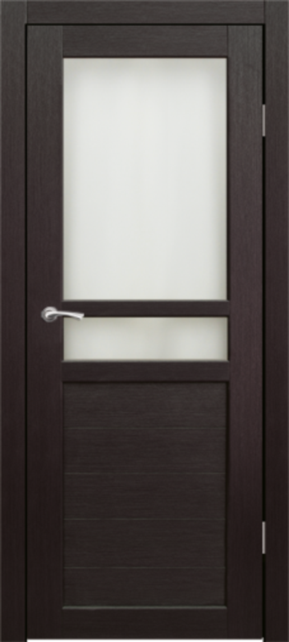 Межкомнатные двери SYNERGY "Фьяно" ДО Венге (Сатинат матовое)