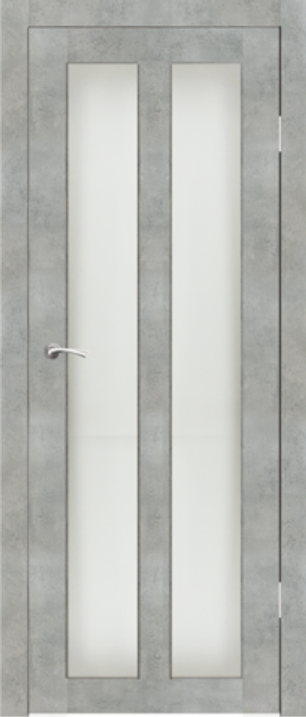 Межкомнатные двери SYNERGY "Орта" ДО Бетон (Сатинат матовое)