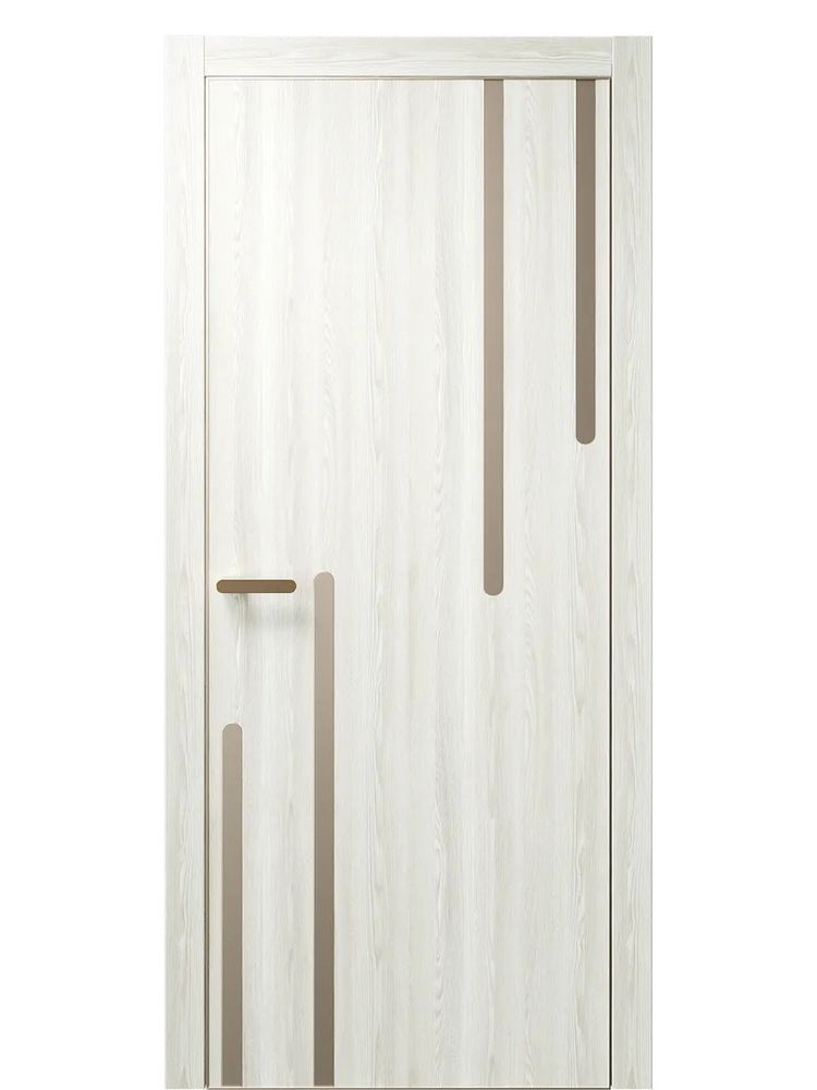 Двери WestStyle  &quot;IN М3&quot; Лазурный Песок /молдинг /алюм.кромка  ДГ