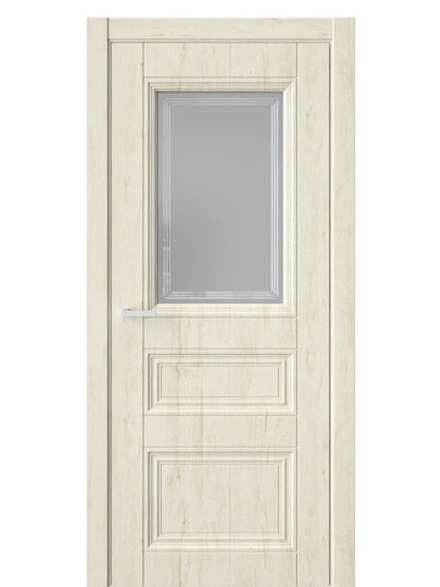 Двери WestStyle  Demiss 12  Дуб Джентл / графит сатинат ДО