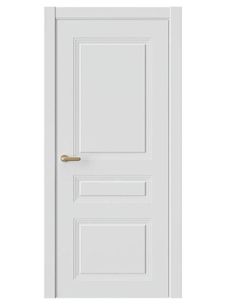 Двери WestStyle  Monte 7 Белая Вуаль ДГ