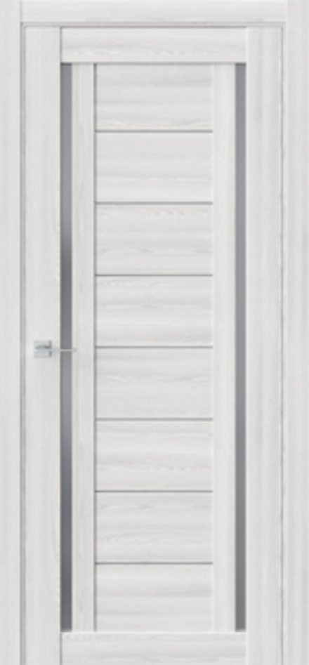 Межкомнатные двери WestStyle "Q33" (RE46) Клен айс/Графит сатинат ДО