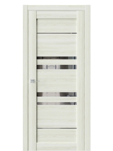 Двери WestStyle  "CZ 9 Клен крем/зеркало графит ДО