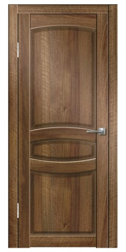 Межкомнатные двери ДВЕРНАЯ ЛИНИЯ "ГАРМОНИЯ" Орех тиснёный ДГ