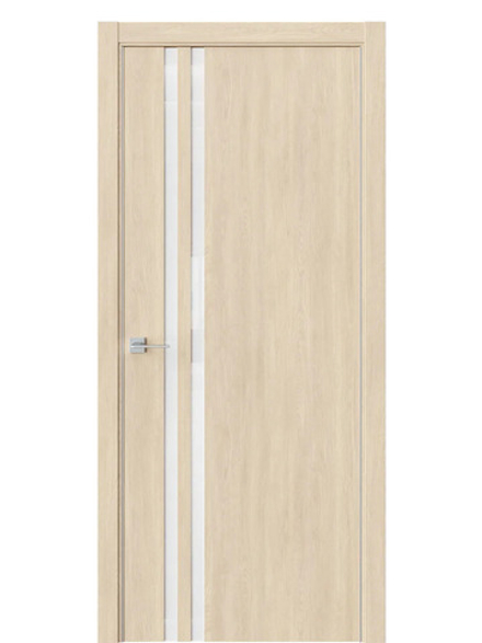 Двери WestStyle  "IN 37" Сенди /Аляска Lacobel /алюм.кромка  ДО