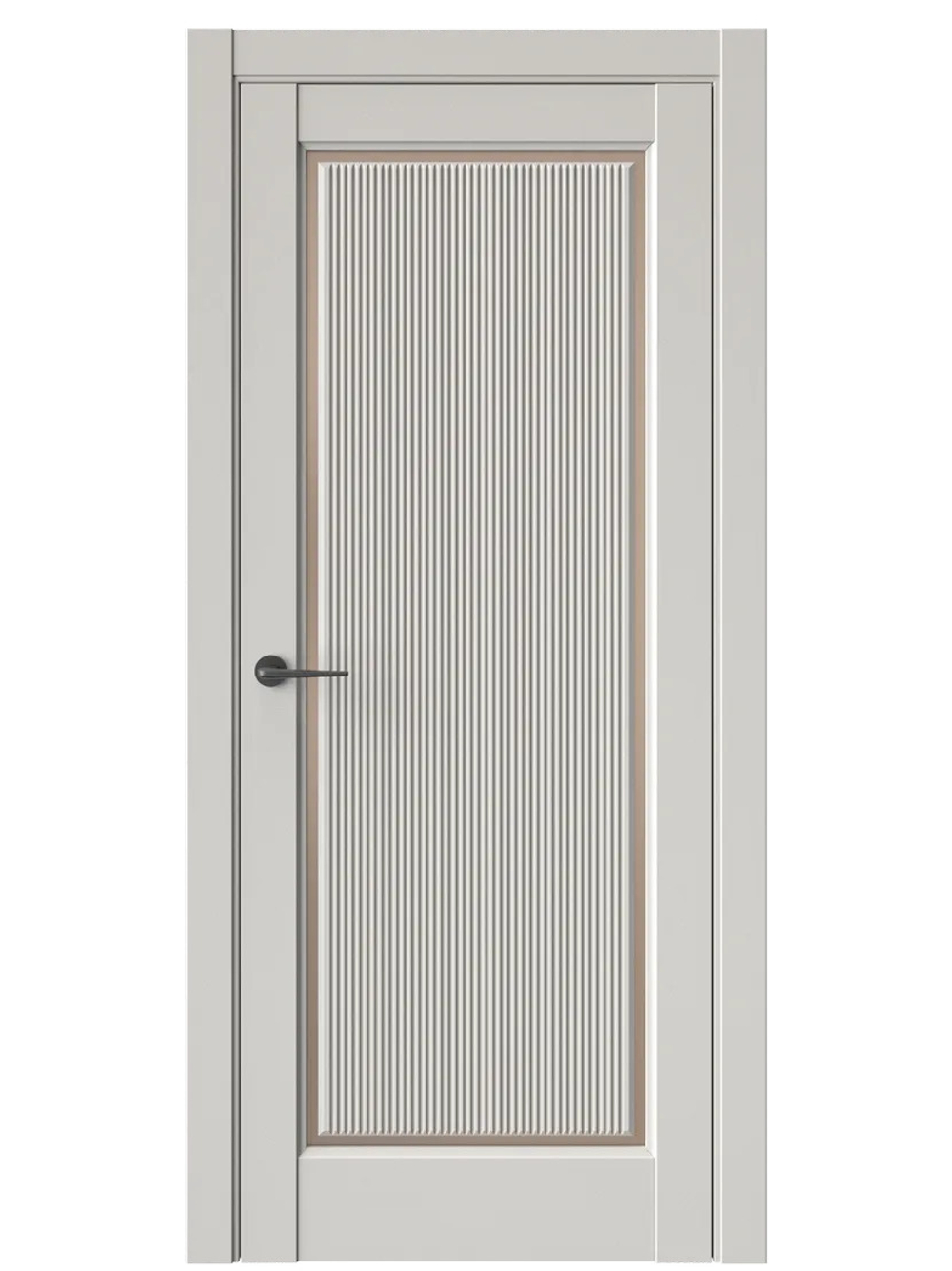 Двери WestStyle  LVT 1 FL Песчаный Рай/ Бронза Сатинат ДО