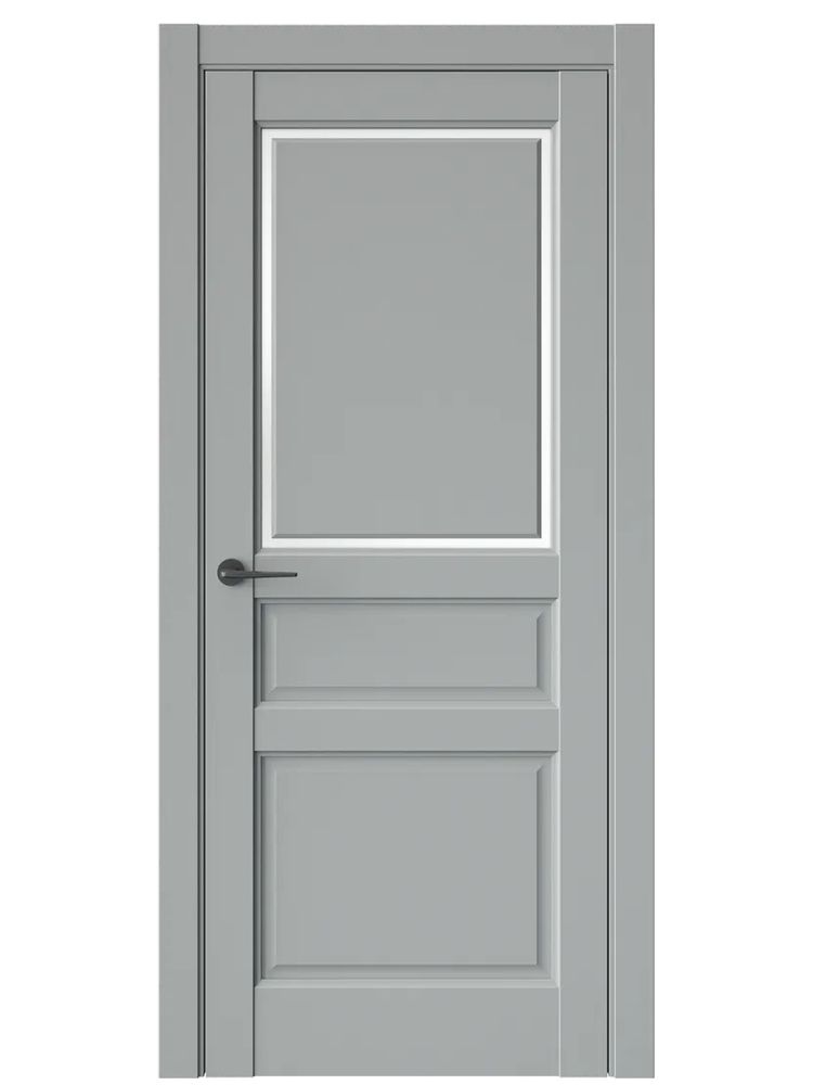 Двери WestStyle LVT 5Е Серая Гавань/ Белое Сатинат ДО Двери WestStyle LVT 5Е Серая Гавань/ Белое Сатинат ДО