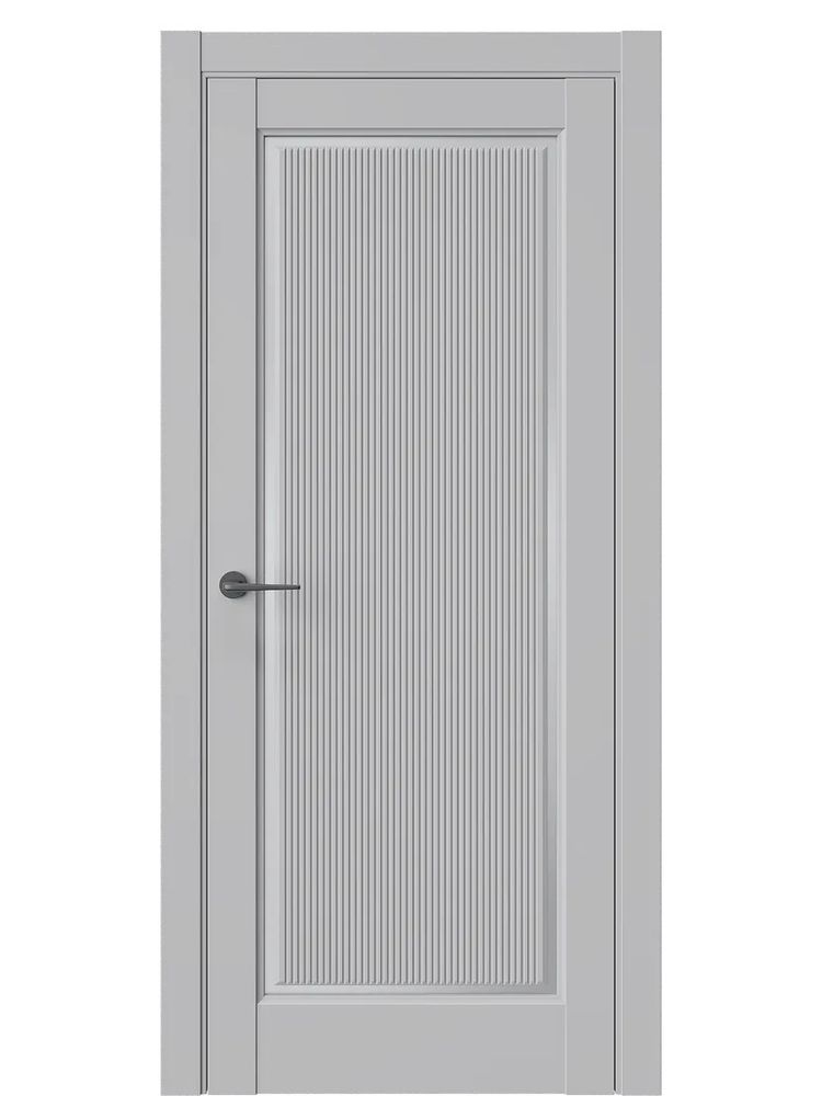 Двери WestStyle  LVT 1 FL Макиато/ Белое Сатинат ДО