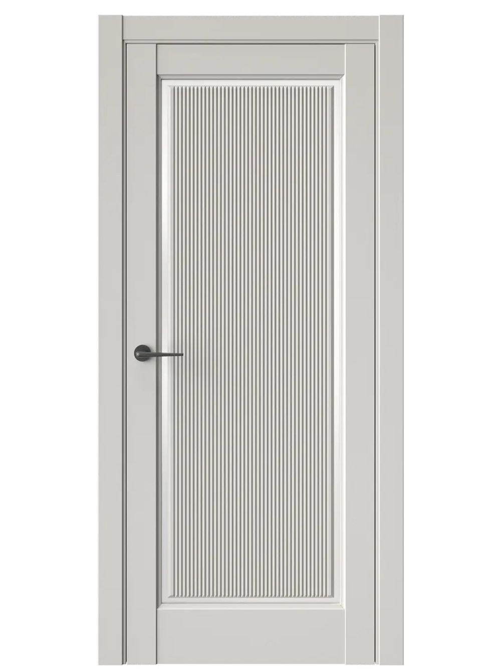 Двери WestStyle  LVT 1 FL Песчаный Рай/ Белое Сатинат ДО