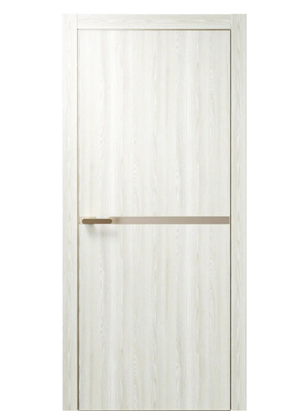 Двери WestStyle  "IN М1" Клен Крем /молдинг /алюм.кромка  ДГ