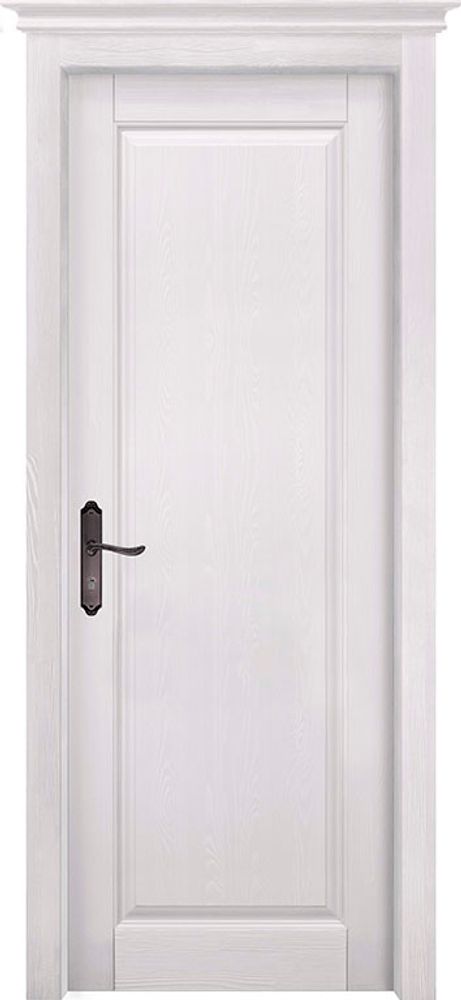 Двери межкомнатные Андромеда ДГ массив сосны /Айсберг