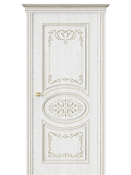 Двери WestStyle  Рокадо  Белый  ДГ