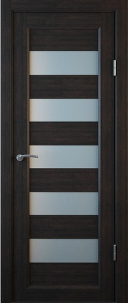 Межкомнатные двери MART DOORS С6 Венге/Сатинат (ДО)