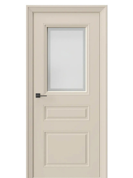 Двери WestStyle Eliss 8 Лазурный песок /белое сатинат  ДО