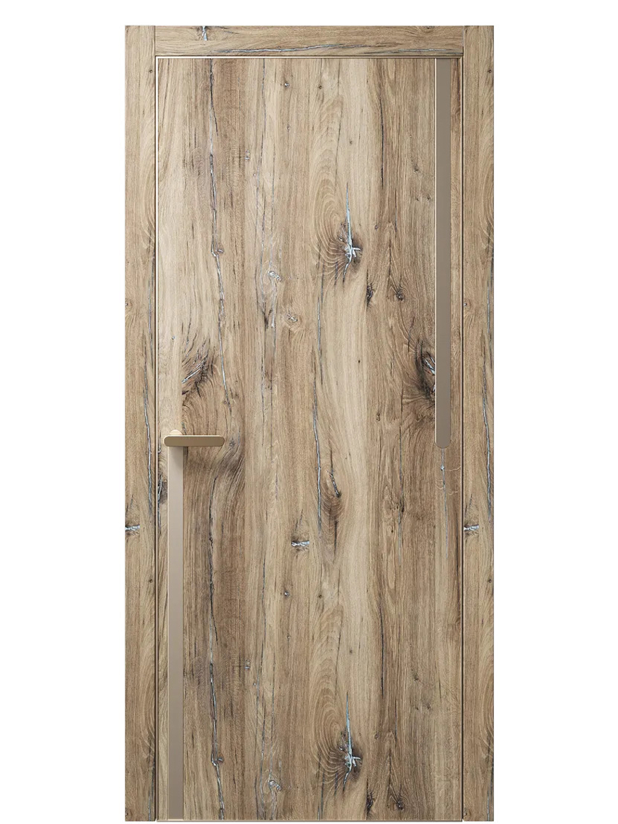 Двери WestStyle  "IN М2.3" Дуб Флагстафф /молдинг /алюм.кромка  ДГ