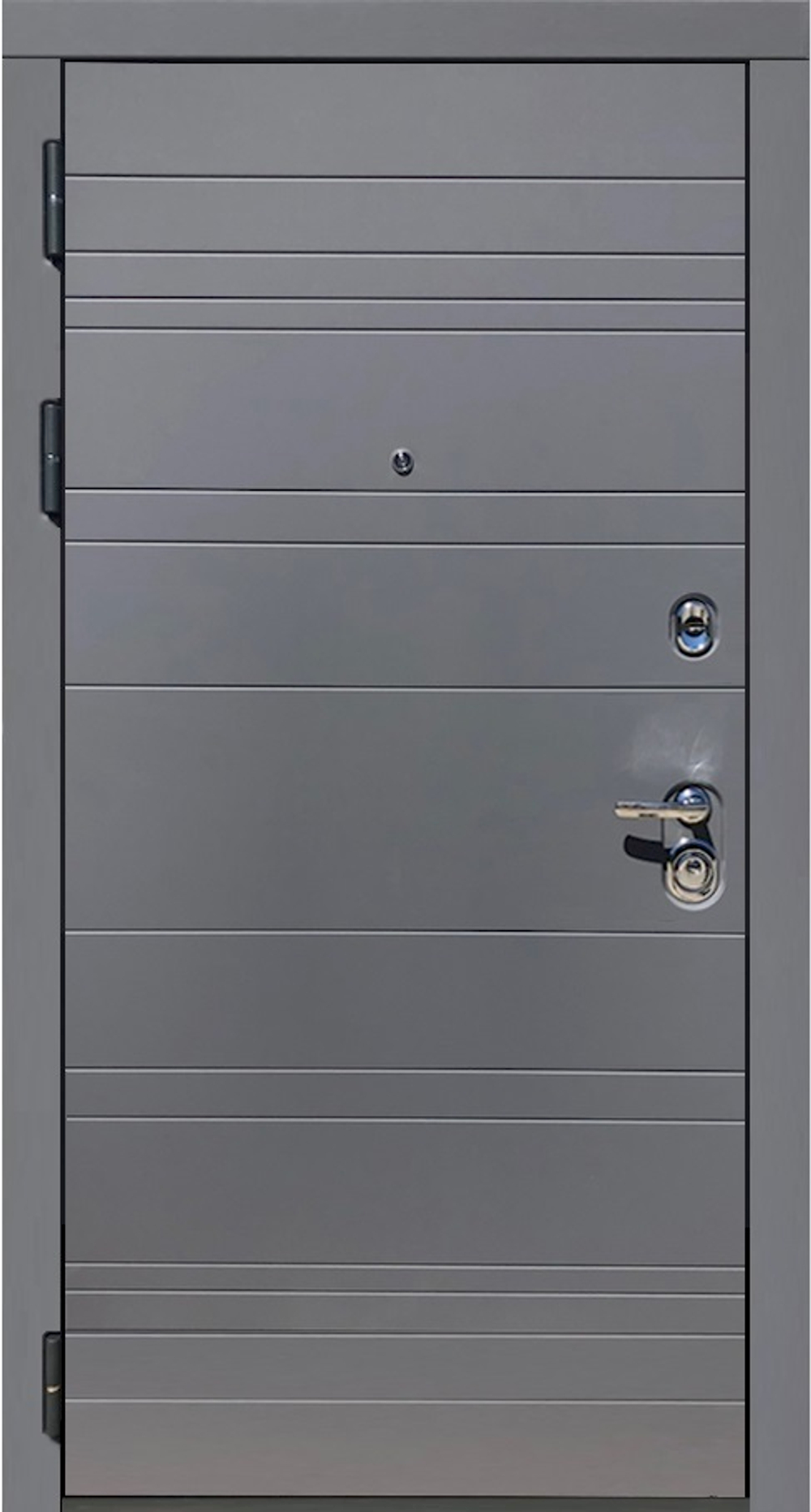 Сейф-двери сударь мд-39 серая матовая/серая матовая