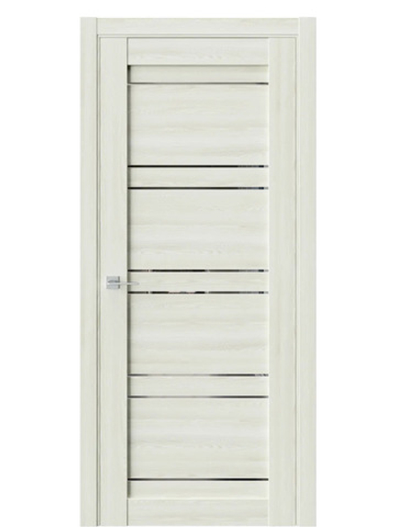 Двери WestStyle  "CZ 3 Клен крем/зеркало графит ДО