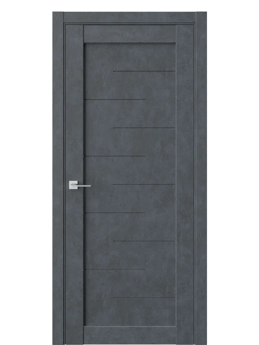 Двери WestStyle  NR1  Prime 12  Бетон Маренго ДГ