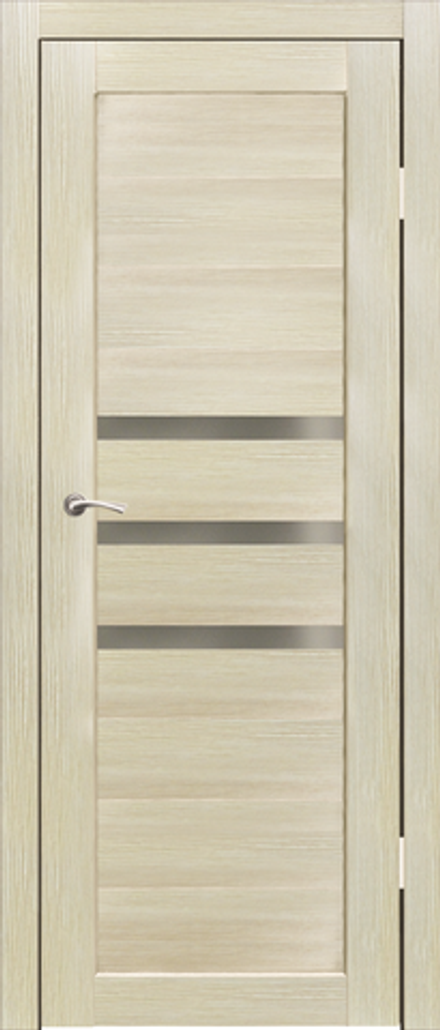 Межкомнатные двери SYNERGY "Грация" Акация светлая (Сатинат матовое)